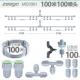 100 импортированного атомированного сопла +100 метров руководителя