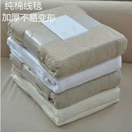 Nhung chăn giường chăn mền dòng chăn chăn mùa hè giải trí chăn vải sofa giường cuối bông duy nhất