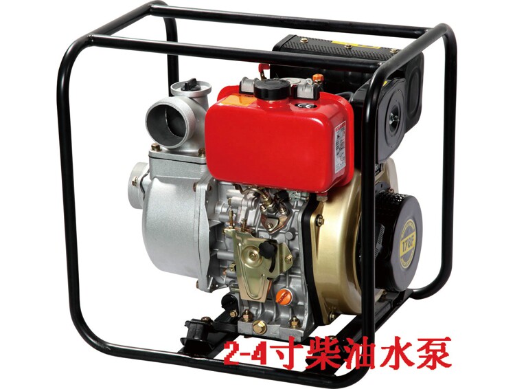 柴油机水泵2寸3寸4寸抽水机自吸泵170 178 186F工地农业灌溉水泵