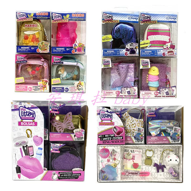 Spot Shopkins Shopping Elf Real Littles Mini Shoe Handbag Bag Surprise Bag Small Bag toys