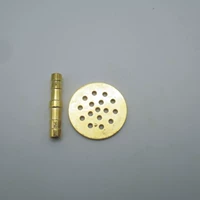 4,1 см Круглый отверстие Яркий медный фильтр+медная трубка [Отправить локоть