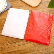 Nguồn cung cấp đám cưới nhựa dùng một lần khăn trải bàn màu đỏ bàn sáng tạo bảng vải đám cưới đạo cụ