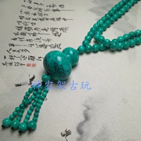 Бирюзовое ожерелье из жемчуга, свитер, подвеска подходит для мужчин и женщин для влюбленных, аксессуар, провинция Хубэй, подарок на день рождения
