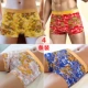 quần lót nam cotton cao cấp Quần lót nam mùa hè cá tính phong cách Trung Hoa in hình rồng vàng quần boxer thoáng khí hợp thời trang quần lót boxer sịp nam