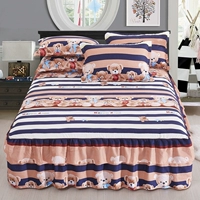 Bông Simmons Bed Cover Bed Cover giường bông ăn mặc mảnh duy nhất công chúa tấm ga trải giường tấm 笠 1.8 1.5 2.0 m ga giường viền ren