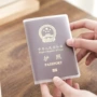 Chà trong suốt Hộ chiếu Trường hợp Hộ chiếu Clip ID Đặt Túi đựng hộ chiếu chống nước hộp đựng giấy tờ cá nhân