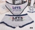Cặp vợ chồng đồ lót cotton chữ LOVEPINK thoải mái thoáng khí boxer nam tam giác nữ hoạt hình thể thao do lot nam Cặp đôi