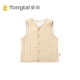 Áo khoác trẻ em Tongtai Mùa xuân và mùa thu cotton nguyên chất bé trai Vests trẻ em Vests Vest bé mỏng chần - Áo ghi lê