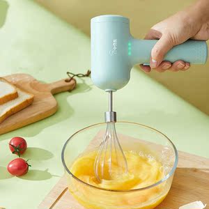 小熊电动无线充电式家用迷你打蛋器