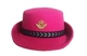 Розовая красная шляпа (уши пшеницы) с эмблемой капюшона № 1