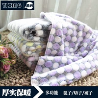 Собачья одеяло зима плюшевая золотая собака выпекать подушка для подушки для кошачья кошка кошка кораллы бархатные животные продукты