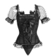 Đồ lót châu Âu corset eo áo cưới váy cơ sở băng corset cô dâu gầy cơ thể điêu khắc cung điện eo ngắn tay áo bốn màu - Corset