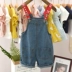 Baby bib cowboy 2019 new summer baby boy quần nước ngoài mùa xuân và mùa thu mỏng cô gái giản dị - Quần jean Quần jean