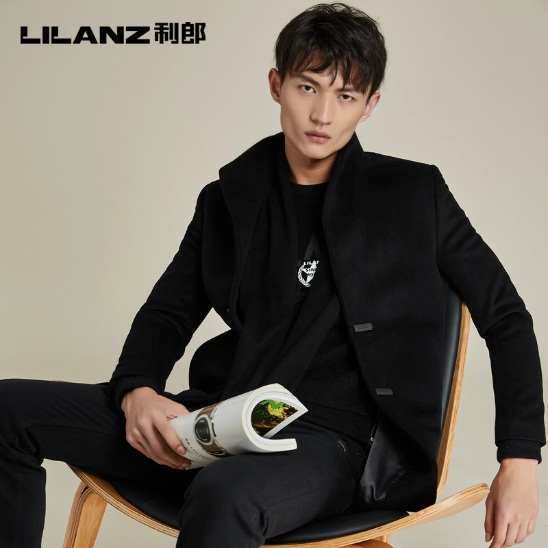 Áo len nam thời trang Lilanz / Lilang giản dị 2019 Áo len nam mới 18DYR2021Y - Áo len