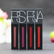 NARS Nass Matte Lip Glaze Đừng dừng ánh sáng My Fire Lip Gloss Liquid Lip Gloss Black Tube - Son bóng / Liquid Rouge