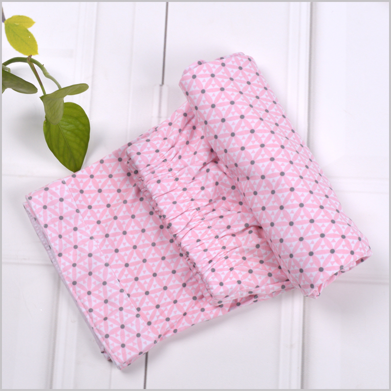 Pink Point PajamasPyjamas female trousers pure cotton Thin summer long Knitted pure cotton Broken flower thickening Cotton Home pants easy spring and autumn summer