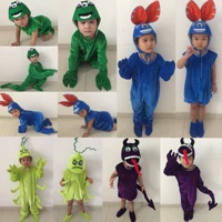 Trẻ em Động vật Quái vật nhỏ Quái vật Trang phục biểu diễn Halloween Quái vật nhỏ Quái vật quỷ nhỏ Trang phục dành cho người lớn Quần áo làm cha mẹ trang phục biểu diễn