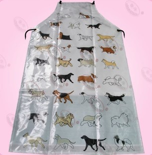 [Original authentic spring boat pet beauty special waterproof anti -static pet beauty apron/beauty robe/]