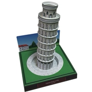 Toàn bộ 68 kiến ​​trúc cổ điển thế giới Tháp nghiêng Ý Mô hình giấy 3D DIY giấy mô tả giấy - Mô hình giấy