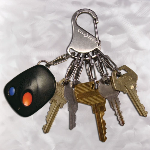 Spot Special Profem Nite Ize/American Naiai Kaile KeyChain Полный стиль из нержавеющей стали.