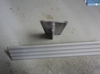 Фаст -фуд на стол герметизация алюминиевого сплава край 25 дверная панель Край края kfc столовой герметичный экземпляр алюминиевого края алюминиевый край