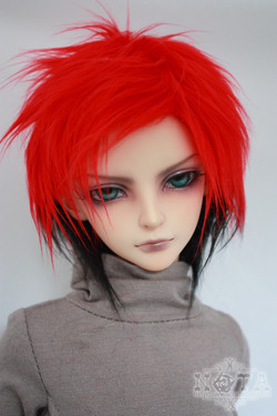 taobao agent 4 points and 3 points Uncle BJD.SD baby with/ red hair head stitching black gift head stitching