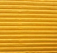 Золотисто -желтые ямки с двойной гофрированной гофрированной бумажкой бумаги ручной бумаги ручной бумаги