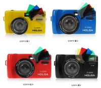 LOMO Holga 135 fisheye máy ảnh K200N bốn màu flash fisheye ống kính phim máy ảnh
