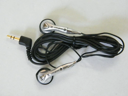 Оригинальная инновационная гарнитура Creative EP-50 Silver Effective Warphones начального уровня