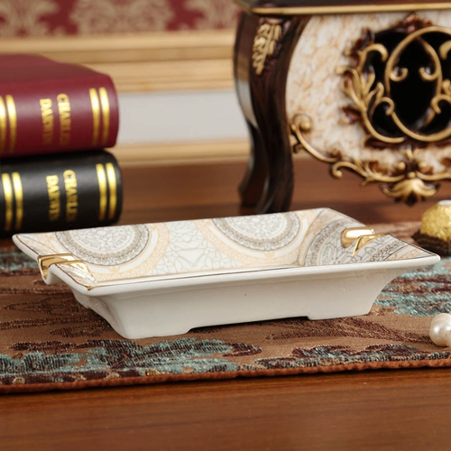 Классическая креативная модная большая пепельница для офиса, европейский стиль