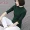 2019 đầu thu mới của phụ nữ 7 điểm tay áo sơ mi áo len tay áo bảy điểm ở tay áo Áo thun nữ cotton nửa tay - Áo phông
