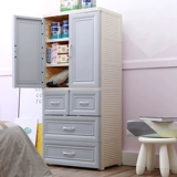 Детский гардероб многослойный двойной ящик -тип пластиковый резервуар, детский шкаф для хранения организует шкаф для детского гардероба