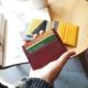 Châu Âu và Hoa Kỳ thời trang đơn giản kẹo màu siêu mỏng đa thẻ mini card gói gói mini ví nữ nhỏ ví đựng thẻ thông minh Chủ thẻ