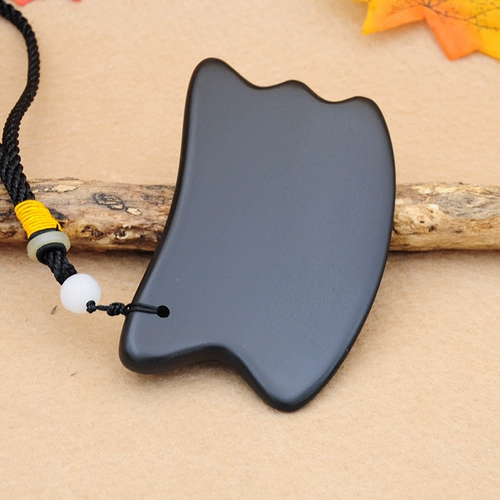 Sibin Yanshi Scraping Board Non -Horn Jade Цельное тело универсальное меридианское лицо, царапину шею и ноги на шее