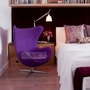 Ghế trứng trứng ghế phòng chờ ghế đồ nội thất sáng tạo hiện đại nhỏ gọn vòng lại ghế da nhà sản xuất ghế thiết kế sofa thư giãn