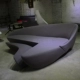 FRP trăng sofa trăng shaf thời trang sofa sợi thủy tinh sofa khách sạn sofa thiết kế nội thất