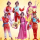 2018 trẻ em opera buổi hòa nhạc trang phục Peking Opera trang phục múa Xiaohongniang Xiaohua Dan Qiaohuadan drama costume Trang phục