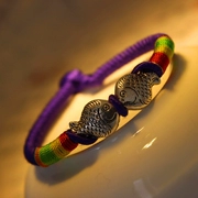 Vân Nam retro quốc gia màu gió dòng vòng tay Song Ngư Handmade dây tay công ty quà tặng nhỏ khu vực du lịch cung cấp