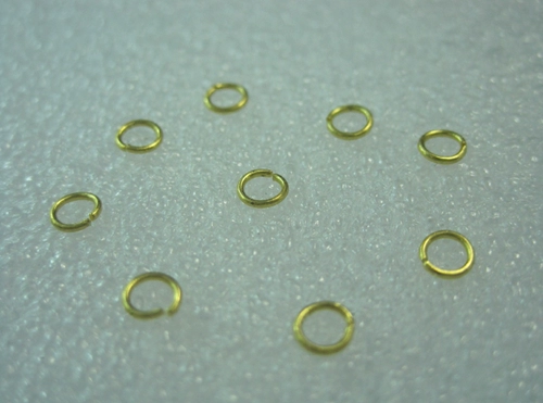 Золотой аксессуар ручной работы из нержавеющей стали, аксессуары, в корейском стиле, DIY, 0.6/0.8/1мм