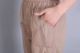 Phụ nữ trung niên của mẹ quần cotton đàn hồi quần mùa xuân và mùa hè quần cotton thêu thoải mái chín quần kích thước lớn quần