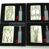 Ветрозащитная бронзовая зажигалка на керосине, медная подарочная коробка, увеличенная толщина