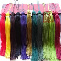 Плетеная сетка для волос с кисточками ручной работы, связать своими руками