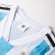 2018 World Cup Argentina Jersey Bóng Đá Trẻ Em Mặc Bé Trẻ Em Mặc Baby Boy Set Boy Mùa Hè Nữ Phù hợp với trẻ em