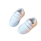 Белая обувь, детская спортивная обувь для мальчиков, дышащая универсальная повседневная обувь, из натуральной кожи, 1-3 лет