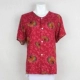 Phụ nữ trung niên của mùa hè ngắn tay nhân tạo bông cotton áo bông đồ ngủ mẹ cardigan XL dịch vụ nhà pijama lụa Pyjama