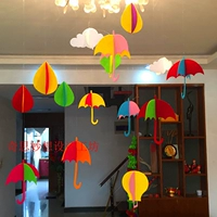 Мультяшный трехмерный зонтик для детского сада, воздушный шар, украшение, в корейском стиле