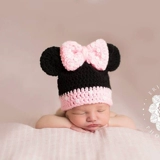 Реквизит для фотографии, детская шерстяная шапка