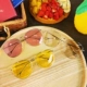 Mùa hè mới kính râm đơn giản hộp lớn phiên bản Hàn Quốc của xu hướng mặt trong suốt nam nữ nhỏ kính râm kính râm kính dior Kính râm