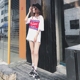 Thủy triều vớ thương hiệu nữ Nhật Bản cao đẳng gió vớ ống Châu Âu và Hoa Kỳ đường phố trượt ván thể thao vớ hoang dã ins phụ nữ vớ Bít tất nữ