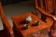 Dongyang Minchuang đồ gỗ gụ gỗ lê vàng châu Phi với bàn cà phê nhỏ gỗ rắn lưu trữ Trung Quốc bàn nhỏ - Bàn trà
